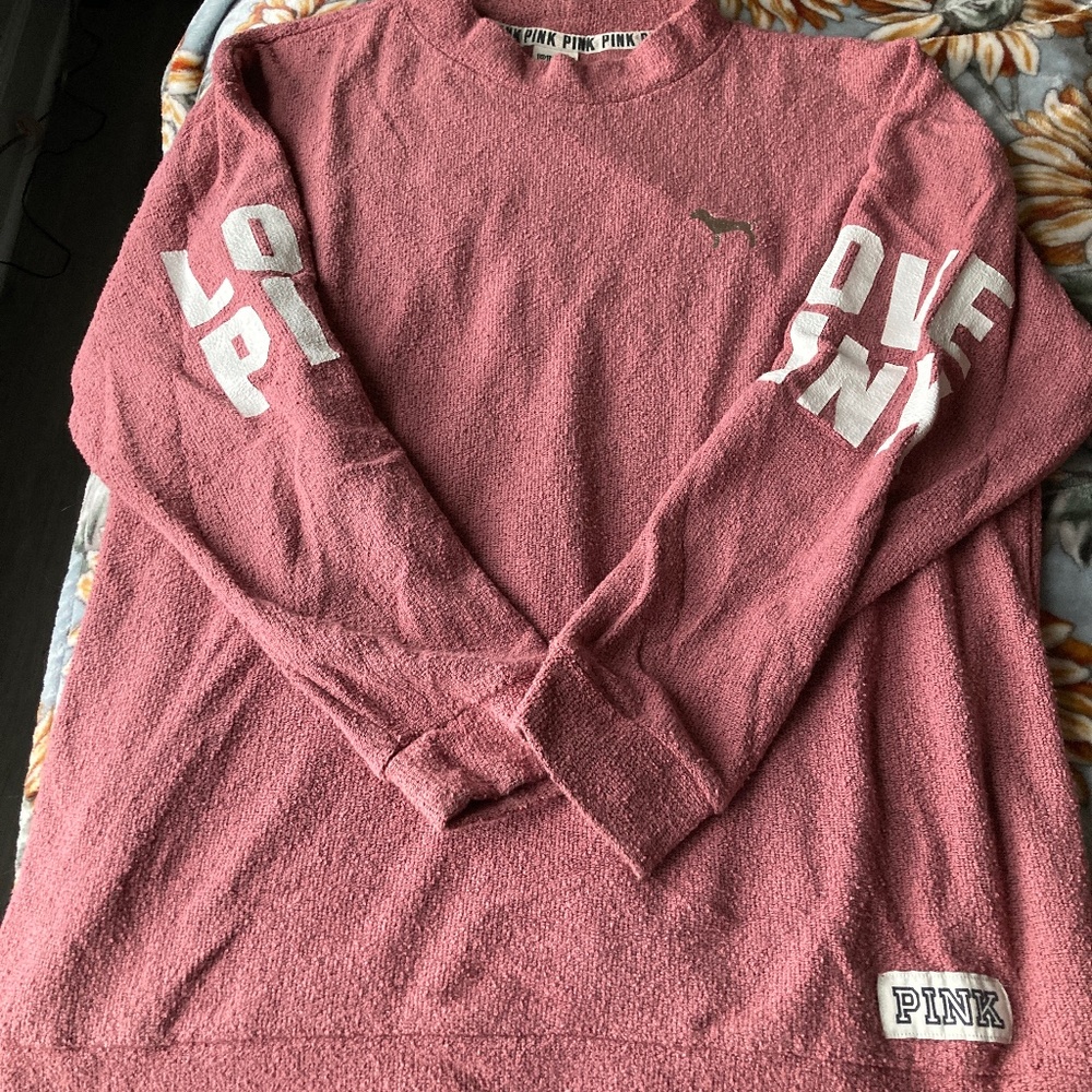 Victoria’s Secret PINK terry sweatshirt